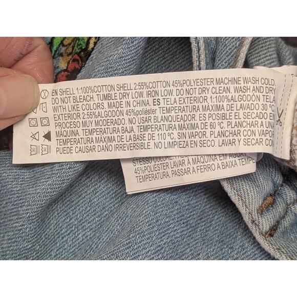 Nirvana In Utero Denim Vest Grunge Rock Band Patch Sleeveless Jean Jacket Men M - Picture 6 of 8